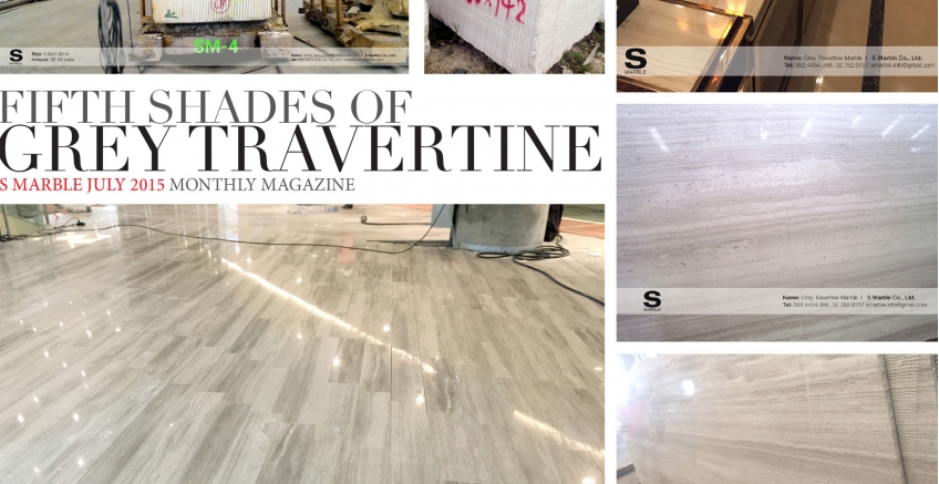 Grey Travertine July 2015 Collection